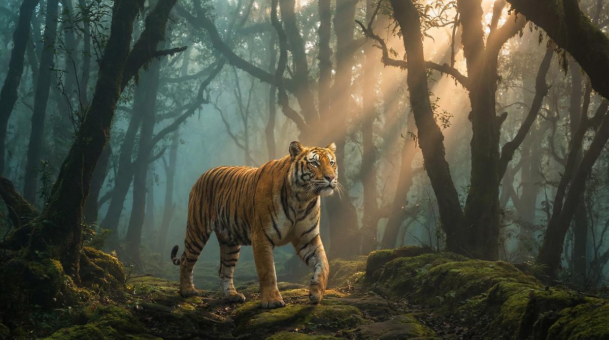 妻社老虎视频 - 孟加拉虎丛林之王视频